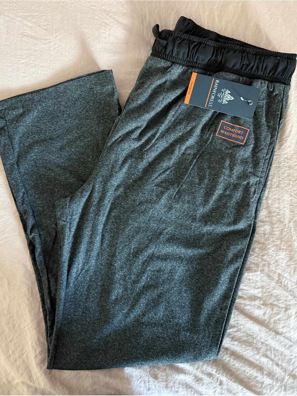 NWT! Men's Lounge Pants with Black Comfort Waistband